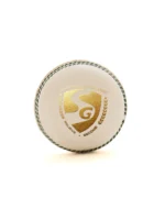 SG Super 50 | Cricket Leather Ball - White - Image 4